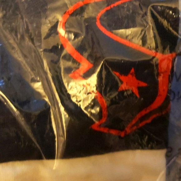 Ultra Game NFL Houston Texans Vintage 3/4 Long Sleeve Tee Shirt Size L - Picture 6 of 8